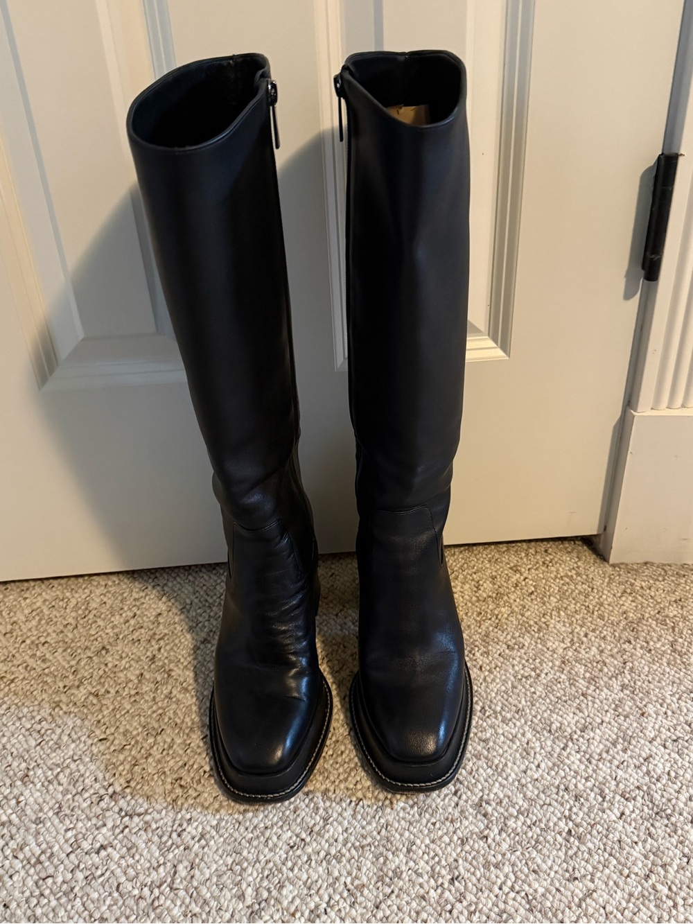 Bobbies Paris Callie Knee High Black Boots
